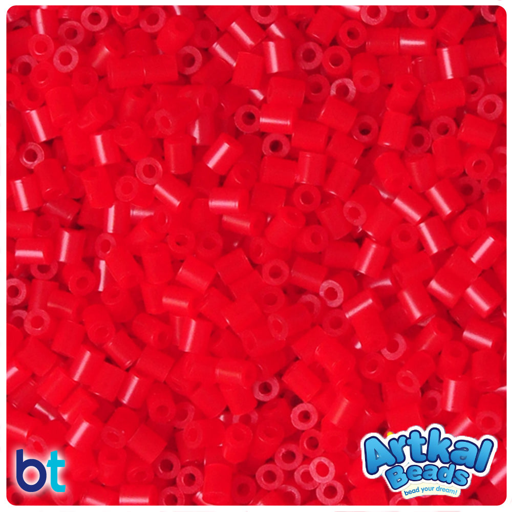 Red 2.6mm Artkal Mini Fuse Beads (2000pcs)