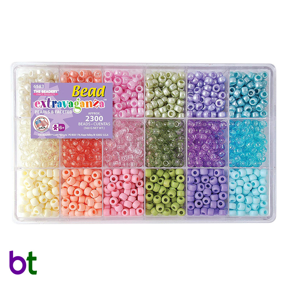 Pearl N Fun Beads - Animals - 1000 gram - Transparent