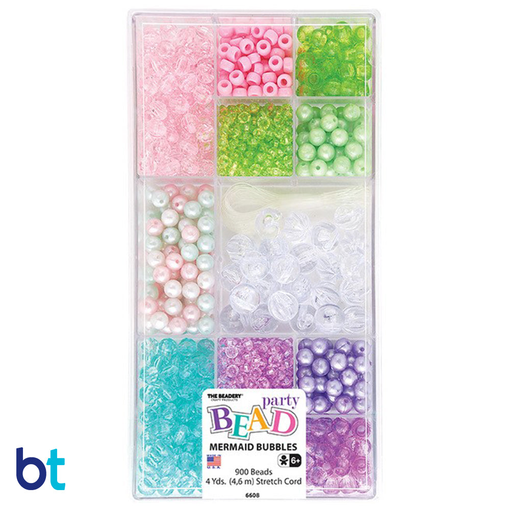 The Beadery All Sparkle Color Multi Giant Bead Box, 2300 Plastic Beads