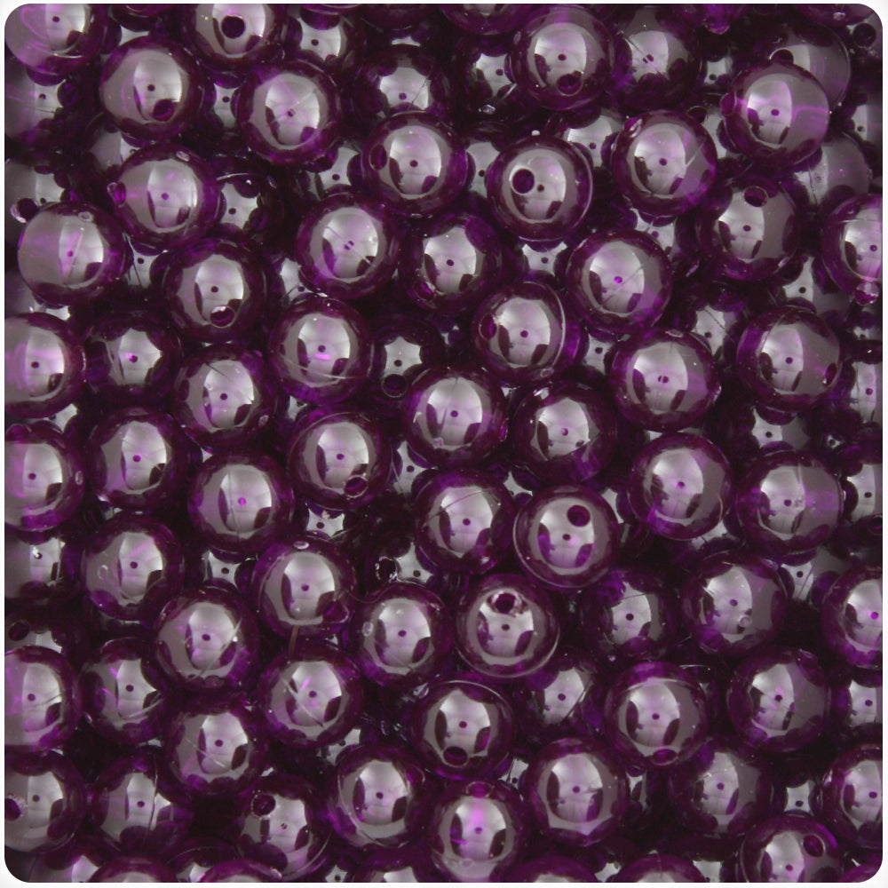 Gold Pearl 12mm Heart (VH) Pony Beads (250pcs)