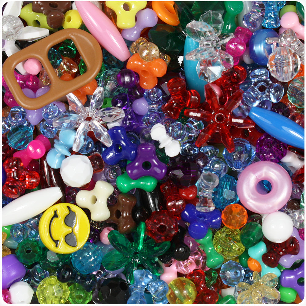 Plastic Button Assortment 1 lbs Assorted Colors Sizes