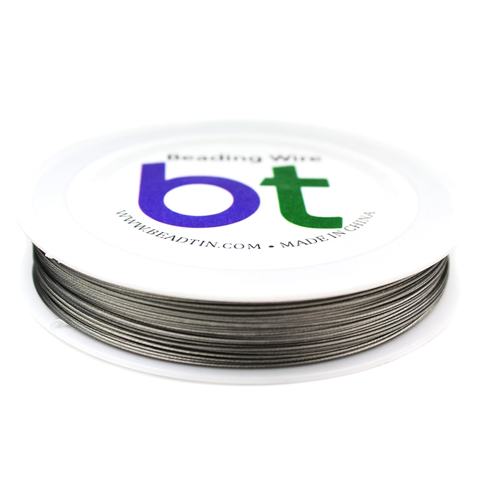 Black Tiger Tail Beading Wire, 0.45mm Tiger Tail Wire, Beading