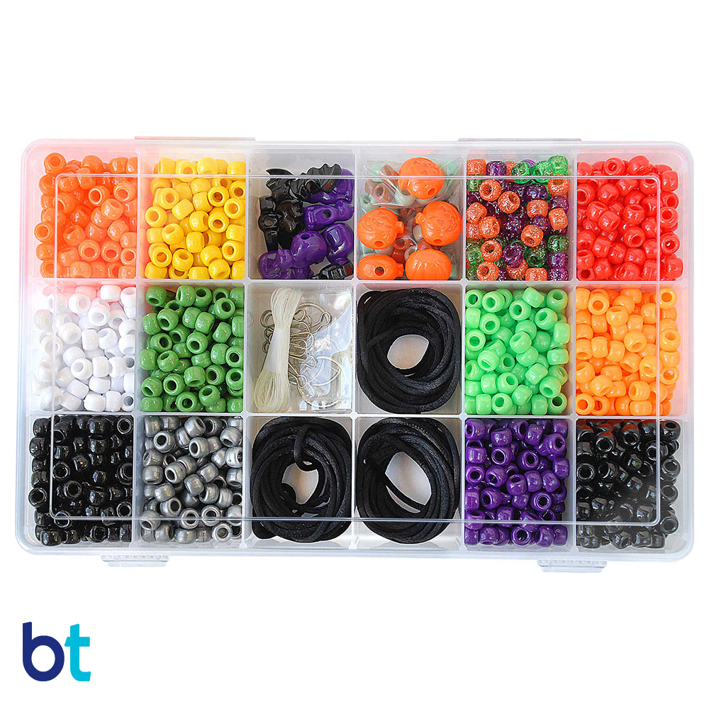 Halloween Beady Buddy & Jewelry Kit Bead Box