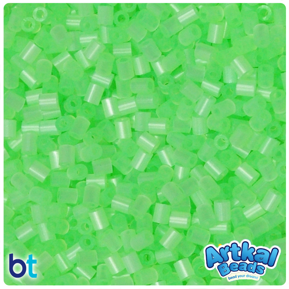 Green Pearl 2.6mm Artkal Mini Fuse Beads (2000pcs)