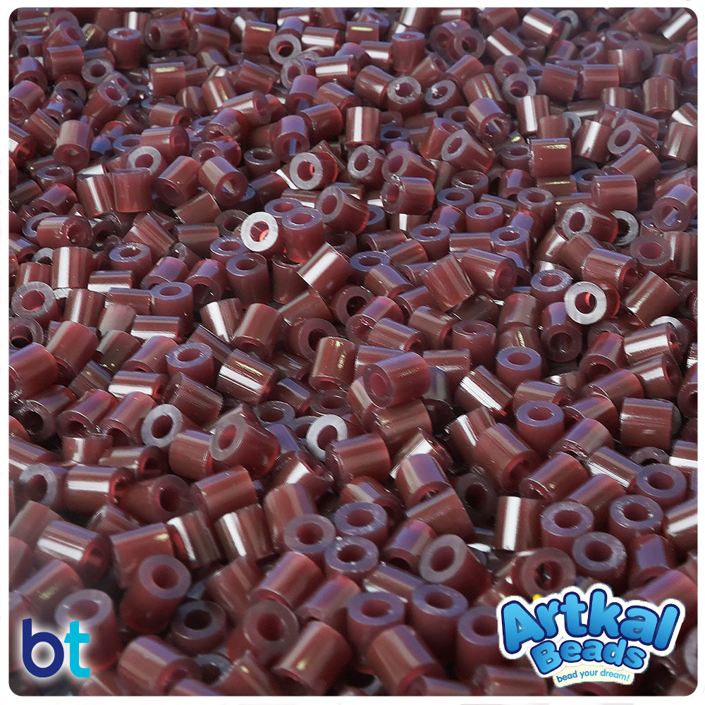 Brown Translucent 5mm Artkal Midi Fuse Beads (1000pcs)